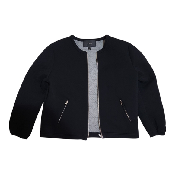 J. Crew Quilted Surf Full-Zip Jacket Blazer - Picture 4 of 10